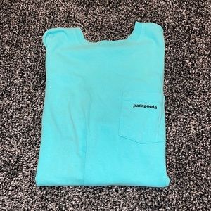 Teal Blue Patagonia T-Shirt